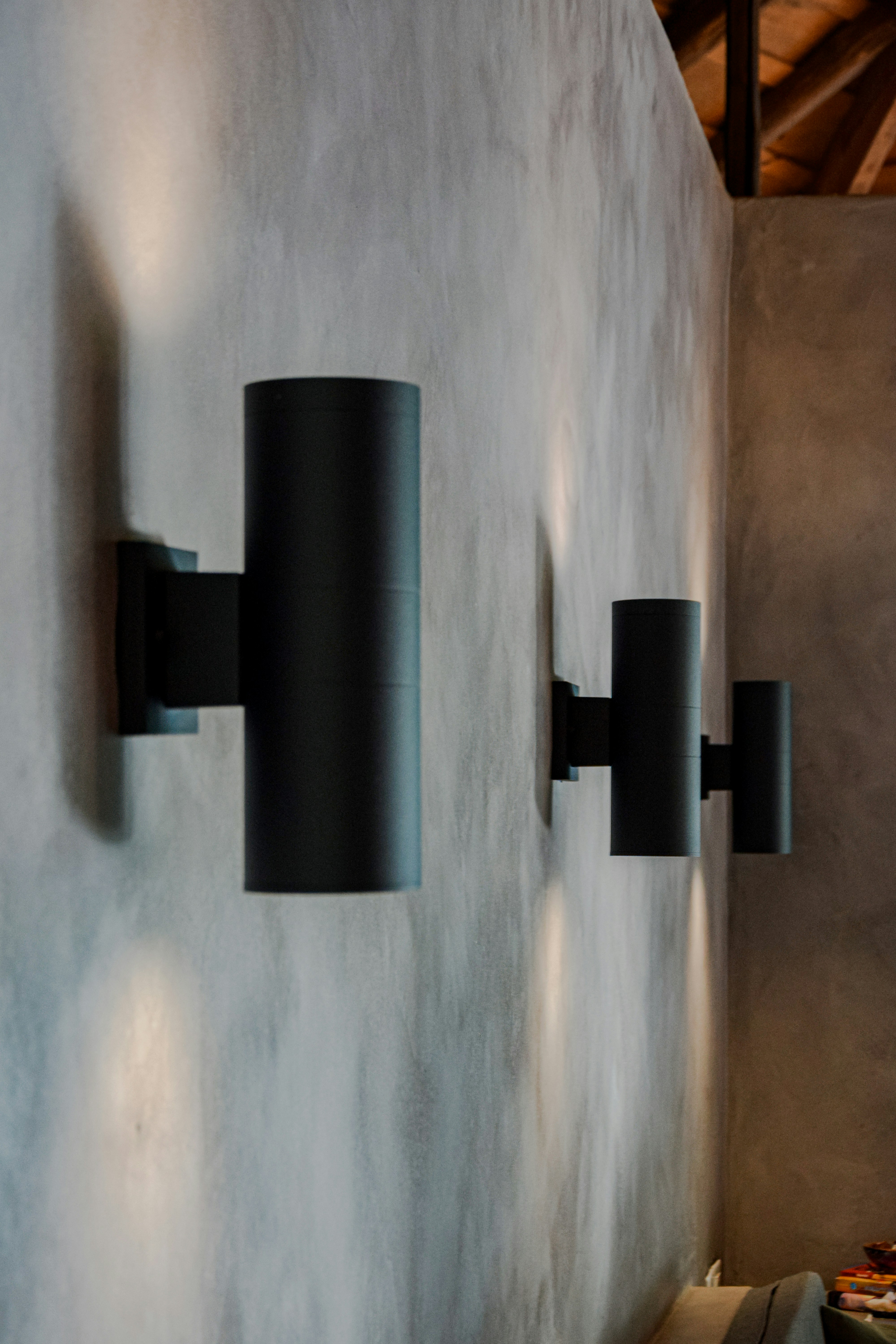 Edison Wall Light Black